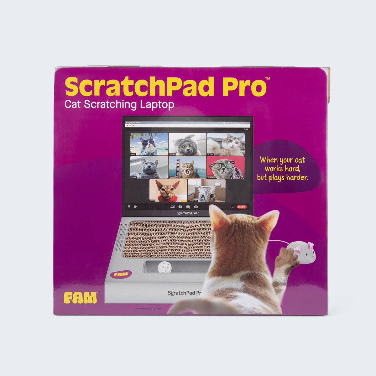 ScratchPad Pro — Cardboard Laptop Cat Scratcher
