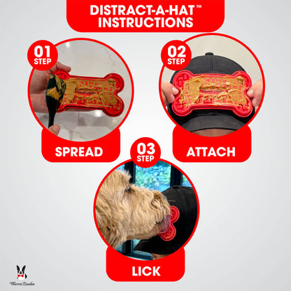 Distract-A-Hat™ The Dog Lick Hat: Dog Lick Hat
