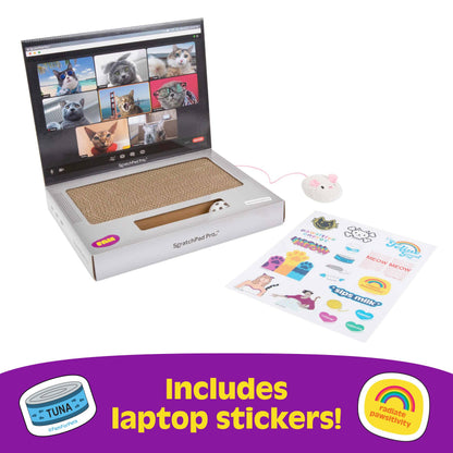 ScratchPad Pro — Cardboard Laptop Cat Scratcher