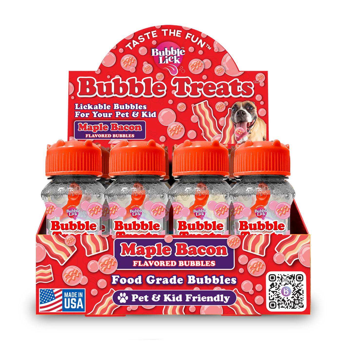 BubbleLick™ Pets Maple Bacon