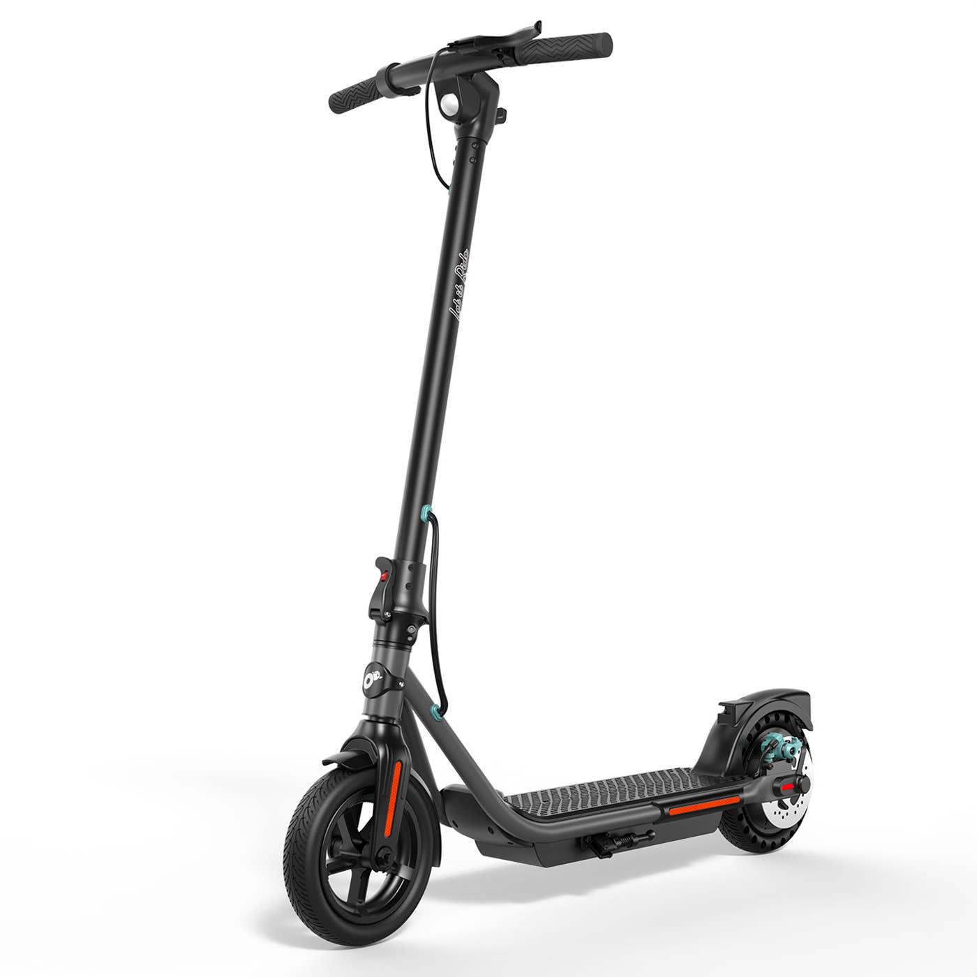 Foldable Electric Scooter with App: Black