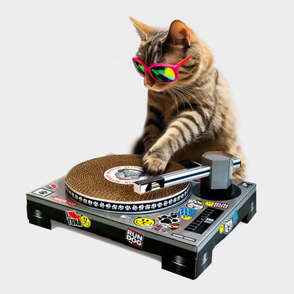 Cat Scratch DJ Decks - unleash your cat’s inner DJ