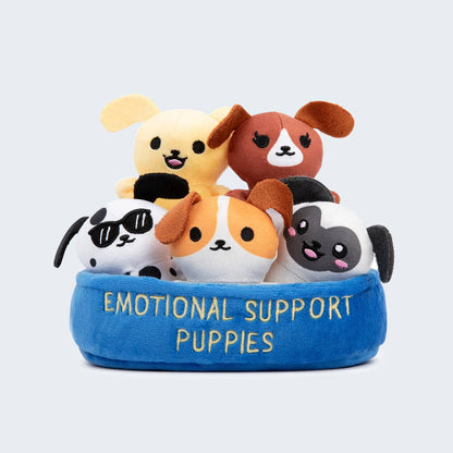 Emotional Support Puppies by Relatable – A Cuddly Plush Dog Gift Set for All Ages