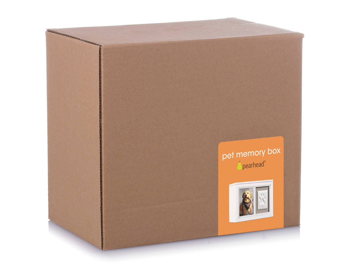 Pet Memory Box & Pawprint Impression Kit: Black